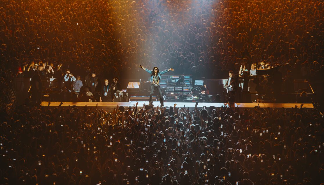 La scene de Lenny Kravitz face à une salle comble Paris La Défense Arena