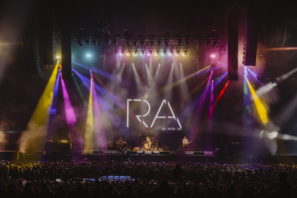 Richard Ashcroft scénographie Paris La Défense Arena