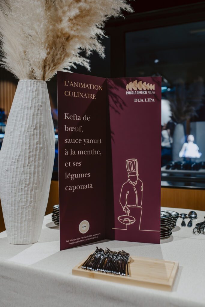 Animation culinaire salon Paris La Défense Arena