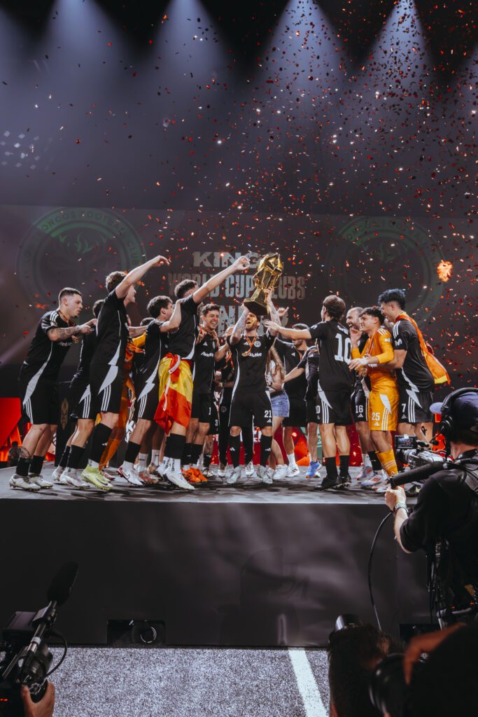 soulevé de coupe équipe victoire 