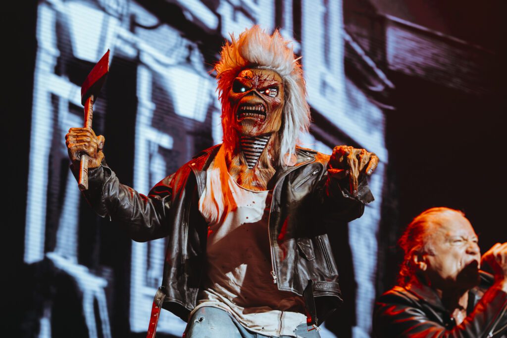 Iron Maiden le 20 juillet 2025 à Paris La Défense Arena