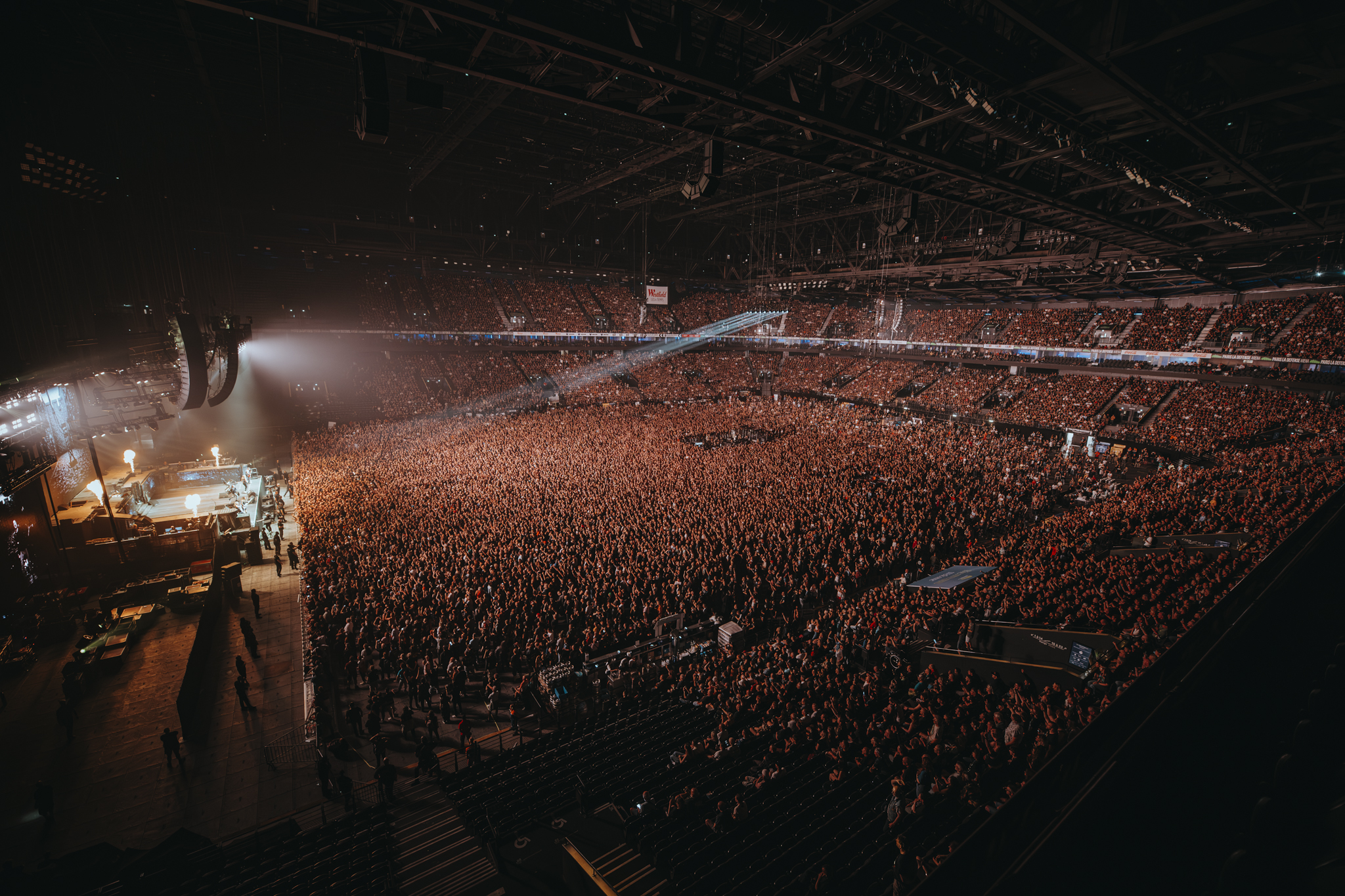 Public du concert d'Iron Maiden le 20 juillet 2025