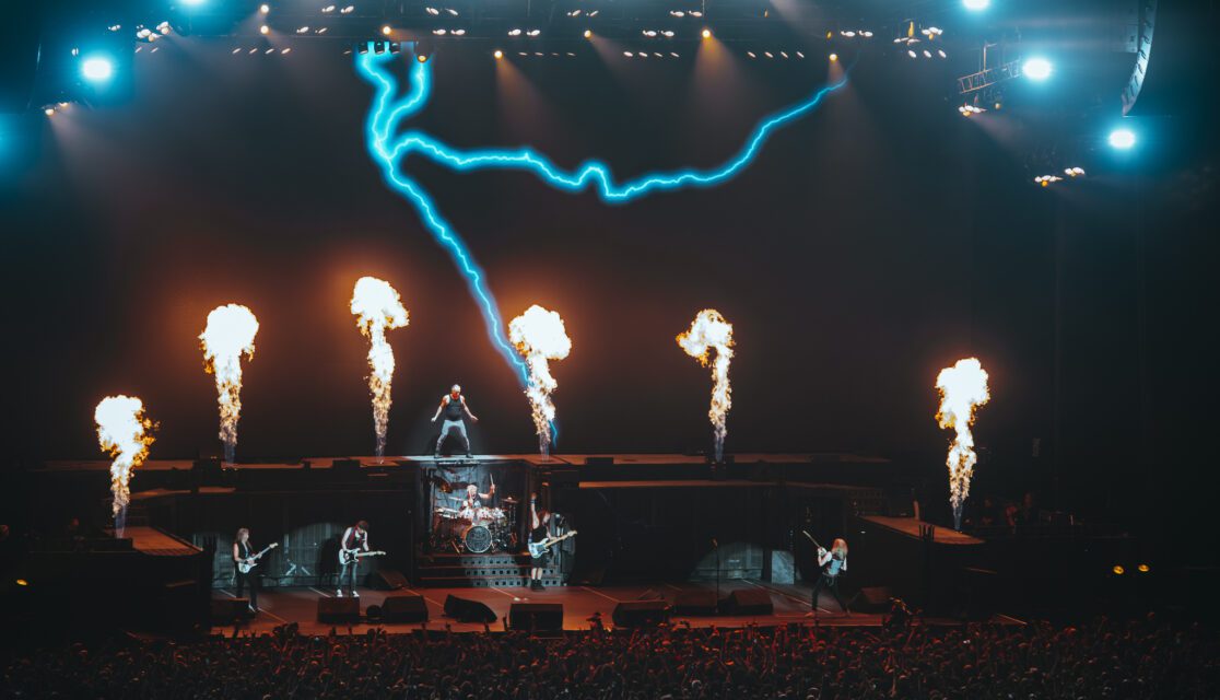 Iron Maiden le 20 juillet 2025 à Paris La Défense Arena
