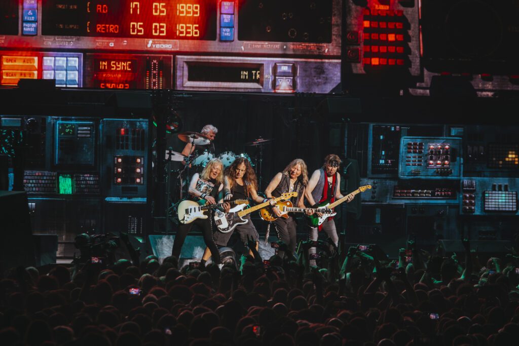 Iron Maiden le 20 juillet 2025 à Paris La Défense Arena