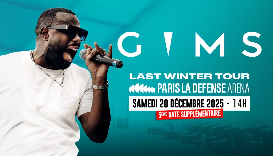 Affiche GIMS 5ème date le 20 décembre 2025 à Paris La Défense Arena