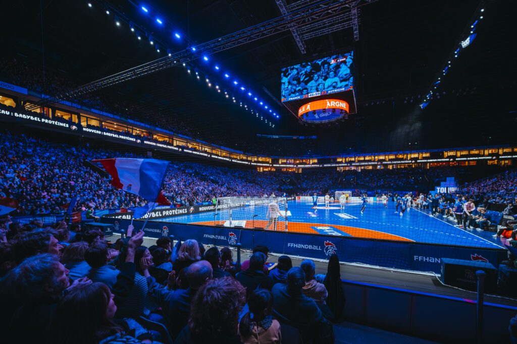 Tournoi de france de handball photo terrain