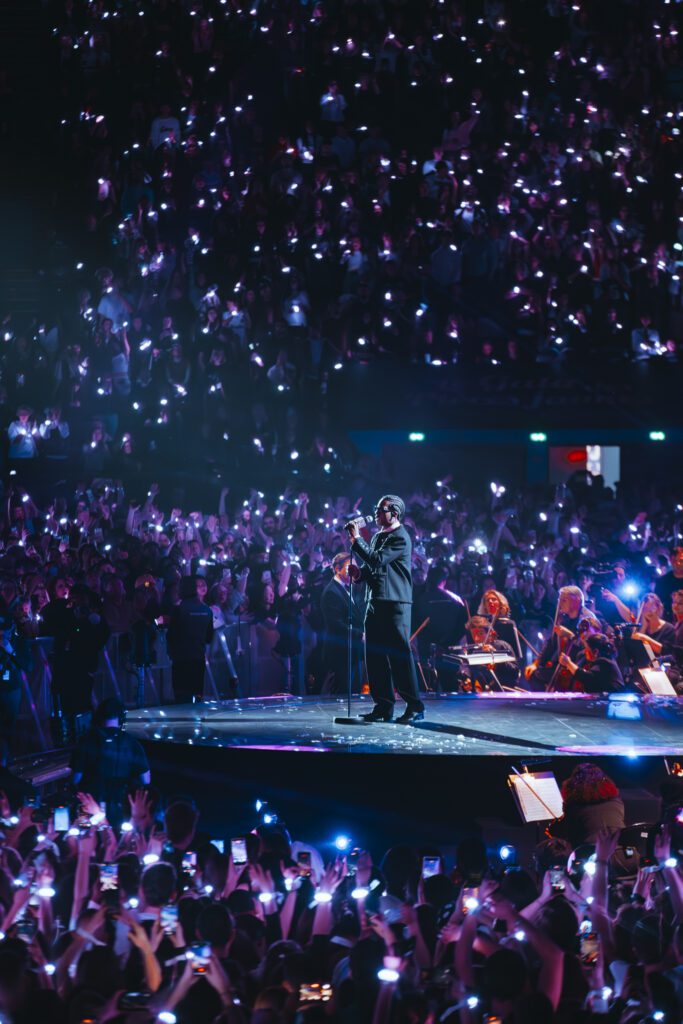 Le Gala des Pièces jaunes Paris La Défense Arena serré scène asap rocky b stage