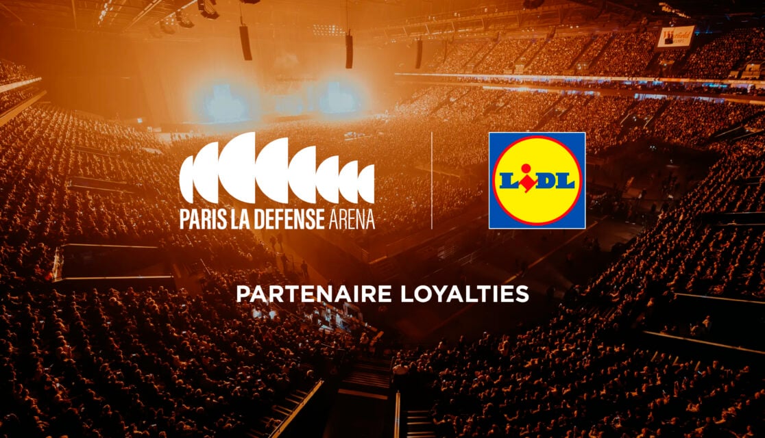 Annonce partenariat Paris La Défense Arena et Lidl