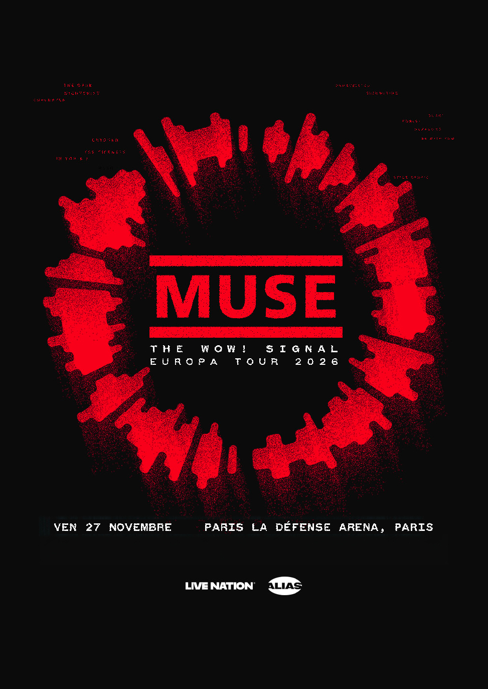 Photo: Paris La Défense Arena The Wow! Signal Tour and New Album Context