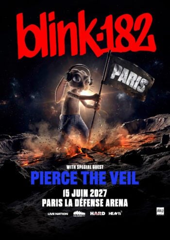 Affiche Blink-182 en concert à Paris La Défense Arena